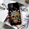 thumbnail image 7 of Case for iPhone 11 Case, Butterfly Skull Colorful Pattern Graphic Design Girl Boy Soft Silicone Hard Acrylic Shock Protection Case for iPhone 11, 7 of 7
