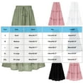thumbnail image 2 of Mgmyaa Women's Pleated A-Line Long Skirt Summer Elastic Waist Loose Fit Comfortable Casual Flowing Skirt, 2 of 2