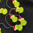 thumbnail image 4 of HUGFEGWE LED Christmas New Coloured Lights Green elf String Lights Holiday Decoration Battery String Lights Party Bar Birthday Banquet Indoor Outdoor Courtyard Decoration (1.5 Meters) UA824-4174, 4 of 4