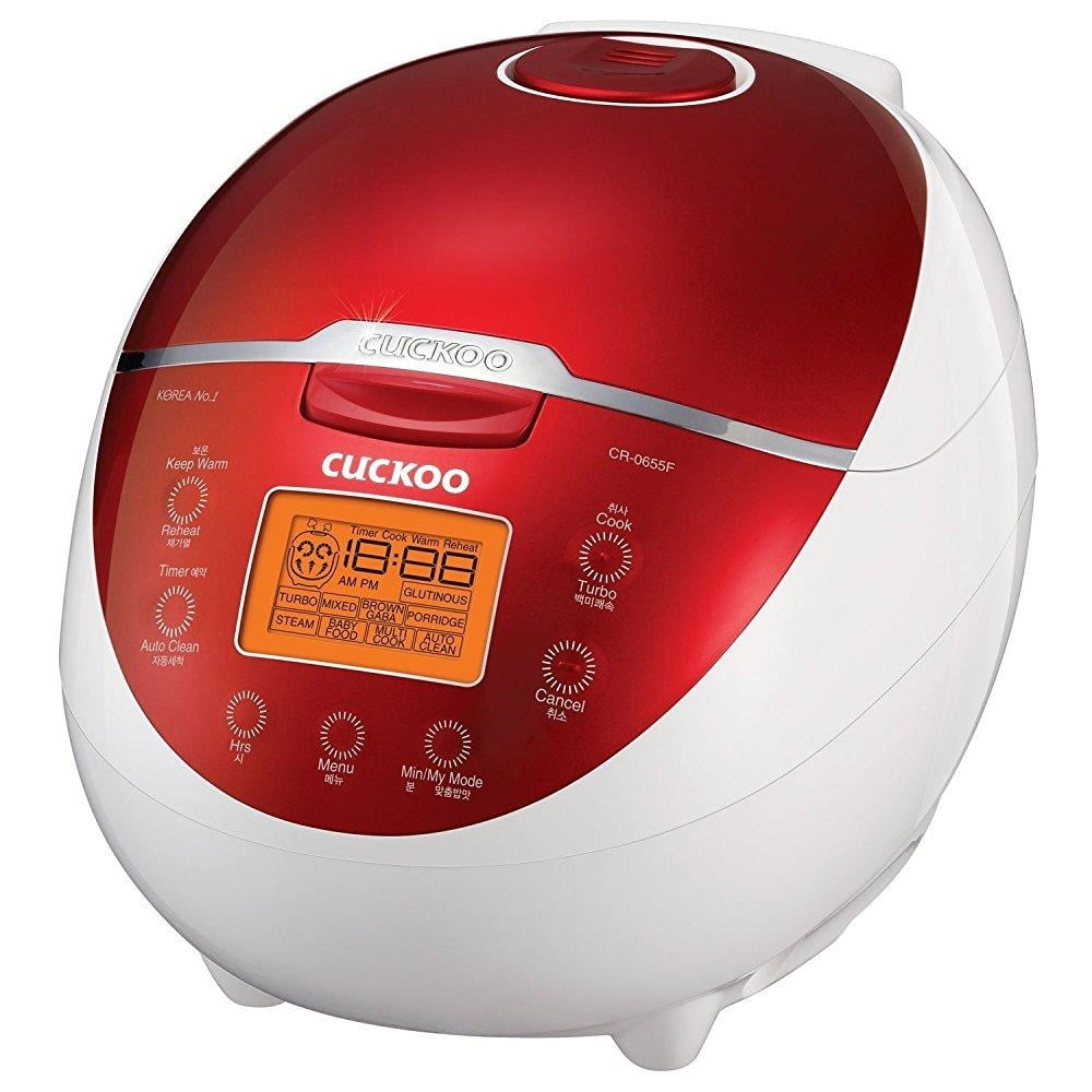 Cuckoo Electric Heating Rice Cooker CR0655F (Red)