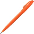thumbnail image 2 of Pentel Sign Pen, marcador de punta de fibra, tinta naranja, caja de 12 (S520-F), 2 of 5