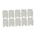 thumbnail image 3 of Tachiuwa 10 Pcs Porte-Cartes d'Identité Double Face Robuste pour Cartes d'Accès Travail du Personnel Transparent, 3 of 9