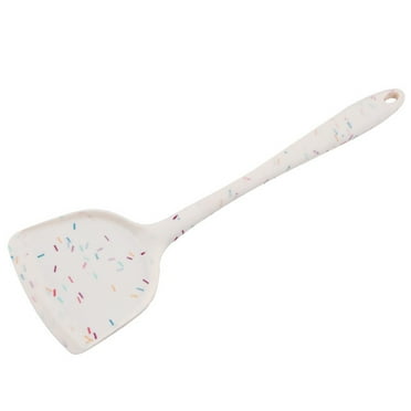 ADDHAT Kitchen Cooking Spatula Silicone Shovel with Long Handle Non-Stick and Heat-Resistant for Baking 1Pcs