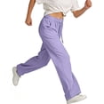 thumbnail image 4 of Wide Leg Sweatpants for Women New Women’s Elastic High Waisted Lightweight Joggers Golf Pants with Pockets Outdoor Hiking Sport Trousers, 4 of 6