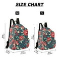 thumbnail image 2 of FORMRS Mini Backpack Purse for Women Travel Daypack Casual Shoulder Bag, Christmas Themed Leaves, 2 of 7