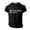 wei163-Black, variant on Don't Be Happy Be Worry Funny T-Shirt for Men Casual Novelty Shirt Red S