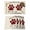 Off White Red, variant on Cats Pawprints Placemats Set of 6, Yellow Black Buffalo Plaid Pets Paw Placemats for Dining Table, Place Mats for Kitchen Tabletop, Waterproof Wipeable Dining Table Mats Set