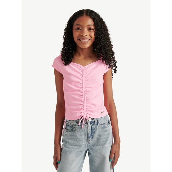 Justice Girls Cinch Base Layer Top, Sizes XS - XLP