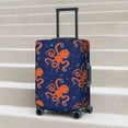 thumbnail image 2 of Lsque Octopus Printed Luggage Cover, Travel Luggage Protector,Scratch and Dirt Resistant, Fits 18-32 Inch Luggage - Large, 2 of 9
