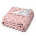 thumbnail image 2 of Wijzvio Pink Nurse Throw Blanket Soft Fuzzy Fleece Blanket For Couch Bed Living Room Decoration 50"X40", 2 of 9