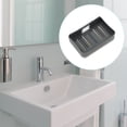 thumbnail image 2 of Unique Bargains 1 Pc Soap Dish Removable Double Layer Soap Holder for Bathroom Gray, 2 of 6
