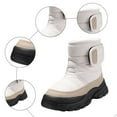 thumbnail image 5 of UngA Boys Girls Snow Boot Waterproof Slip Resistant Ankle Boots Outdoor Mid Calf Boots Winter Boots for Boys Girls (Little Kid/Big Kid),Size 1.5, 5 of 9