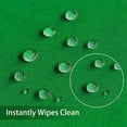 thumbnail image 2 of 210GSM Rectangle Table Cloth - Heavy Duty Water Proof Microfiber Tablecloth, Decorative Fabric Table Cover for Outdoor and Indoor Use (Green, 52x 52Inch), 2 of 6