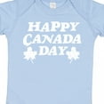 thumbnail image 4 of Inktastic Happy Canada Day with Distressed Maple Leaves Boys or Girls Baby Bodysuit, 4 of 5
