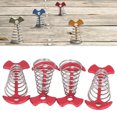 thumbnail image 4 of Tent Nails, 77mm Length Sturdy Non Slip  Tent Pegs Adjustable With Spring For Camping Red, 4 of 8