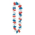 thumbnail image 2 of Beistle Patriotic Star Party Lei, 36-Inch, 2 of 2