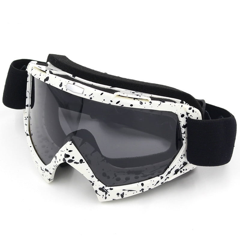 U-MAX Newest Transparent Lens Glasses Motocross Goggles Vintage Dustproof Ski Snowboard... by