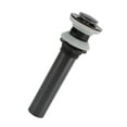 thumbnail image 3 of Tapón de drenaje de latón Ticfox para lavabo de baño con desagüe de fregadero negro, 3 of 14