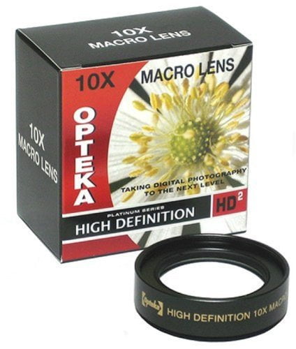 Opteka 67mm 10x HD2 Professional Macro Lens for Digital Cameras