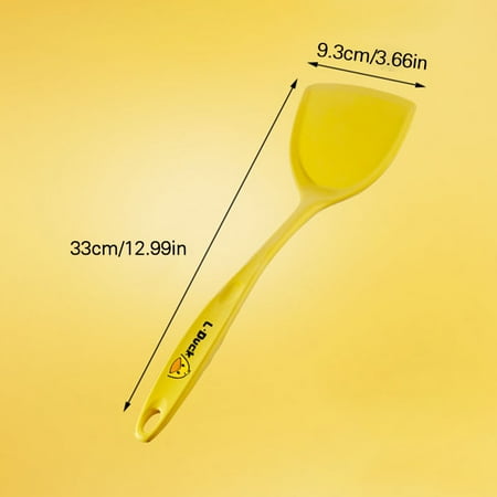 

Non-Stick Spatula Cooking Utensils Food Grade Silicone Safe to Coated Pan Pot Cartoon Yellow Duck Design Kitchenware New TOPOINT