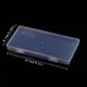 thumbnail image 3 of Transparent Rectangular Plastic Box, storage box, clear plastic container, stackable, lightweight, for kitchen, 18x12x6 inches, durable plastic, for home organization, for garage, foldable, 3 of 6