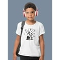 thumbnail image 2 of Panda Reading A Book T-Shirt Juniors -Image by Shutterstock,  x-Large, 2 of 4