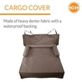 thumbnail image 5 of K&H Pet Products Bolster Cargo Cover Tan 54 Inches Standard/Mid-Size Vehicle, 5 of 8
