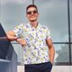 thumbnail image 4 of Fotbe Daisies Flowers Camiseta Polo de Golf para Hombre con Estampado – Camisa Deportiva Transpirable con Cuello Abotonado-Small, 4 of 6