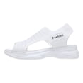 thumbnail image 5 of Rokment Orthopedic Walking Sandals for Women Comfort Lightweight Mesh Slip on Flat Athletic Open Toe Memory Foam Platform Wedge Low Heel Ortho Summer Shoes for Beach Travel White Size 7, 5 of 7
