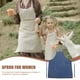 thumbnail image 4 of ColoMX Delantal de cocina para mujer, delantal de cocina con bolsillo, delantal de cocina de uso diario, 4 of 7