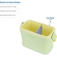 thumbnail image 4 of Pinnacle 8.5Qt Mini Cooler – Portable Picnic Cooler with Divider & Strap, Green, 4 of 8