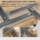 thumbnail image 5 of Carril de guía Docooler Sistema de guía de riel para carpintería, máquina cortadora, ranura de fresado, riel de guía de grabado, riel de guía auxiliar Docooler Carril de guía, 5 of 6