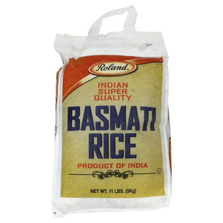 Roland Brown Basmati Rice, 11 lbs