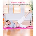 thumbnail image 2 of WeluvFit Pilates Bar Kit with Resistance Bands, Exercise Fitness Equipment for Women & Men, Home Gym Workouts 3-Section Stick Squat Yoga Pilates Flexbands Kit for Full Body Shaping, 2 of 6