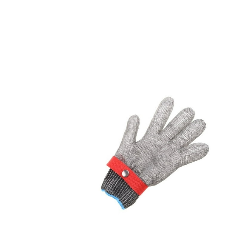 Cut Resistant Stainless Steel Working Gloves Metal Mesh Anti