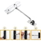 thumbnail image 1 of Automatic Door Closer, Outdoor Door Closer, Stainless Steel Spring Closer, For Automatically Closing Various Doors (white), 1 of 4