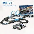 thumbnail image 1 of 1:64 Toy Race Track Set Toy Electric Railroad Tracks Racing Track Double Remote Control Car Slot Kids Toy Gift Christmas, 1 of 5
