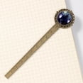 thumbnail image 4 of Halloween Castle Bookmarks: Lace Bookmark in Antique Bronze - a Delightful Reading Accessory for Passionate Book Lovers, 4 of 5