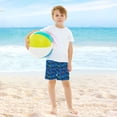 thumbnail image 6 of joogoo Motorcycle Blue Boys Swim Trunks Beach Swimsuit Shorts Boxer 12-13Y, 6 of 8