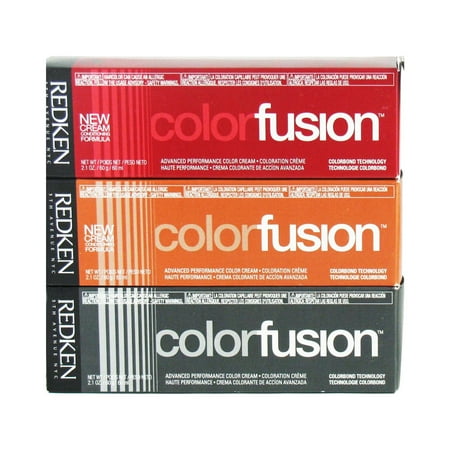 Redken Color Fusion Hair Color Color Cream Natural Balance # 8Ag Ash/Green For Women, 2.1 Oz