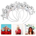 thumbnail image 2 of KAKOWELY 5 diademas de Año Nuevo para decorar fiestas de Nochevieja, accesorios para fotos festivas, tocados de fiesta y diademas de Año Nuevo., 2 of 5