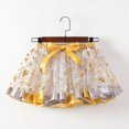 thumbnail image 2 of NOLDARES utu for Toddler Girls Adorable Kids Tutu Skirts Multicolor Tulle Ballet Tutus for Dress Up Parties Dance Recital Gifts(Yellow,5-8 Years), 2 of 7