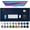 Dark Blue, variant on Mouse Pad Large Office Desk Mat ,Waterproof PU Leather Desktop Keyboard Desk Pad Gaming Mousepad Desk Writing Pad for home
