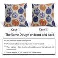 thumbnail image 6 of Fall Pillow Covers 18x18 Set of 2 Balck Pumpkin Autumn Themed Thanksgiving Harvest Print Decorative Throw Pillows Outdoor Pillowcase Farmhouse Linen Cushion Case Decor for Sofa Couch Bed, 6 of 6