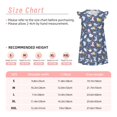 thumbnail image 3 of Lukts Chemises de Nuit Imprimé Animaux Mignons pour Filles Pyjama Princesse Manches à Volants Robe de Nuit-TTG, 3 of 6