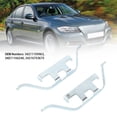 thumbnail image 3 of 34211159963, Mechanical Fixation Structural Guidance Rear Disc Brake Pad Retaining Clip 1 Pair Precise Fit Robust  for Vehicle Replacement for 5 Series E39 E60, 3 of 7