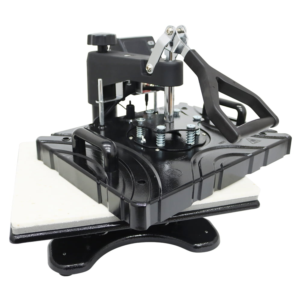 INTBUYING 5in1 Heat Press Machine 11.4*15inch Plate Transfer Mug Hat Printer Black