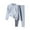 #063-Sky Blue, variant on Favoffer Fall Winter Thermal Underwear Kids' Bear Graphic Thermal 2PC Set Crewneck Top Elastic Waist Pants Toddler Base Layer Boy Girl 1-14Y