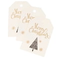thumbnail image 3 of 100pcs Christmas DIY Tags Merry Christmas Bookmark Christmas Small Cards, 3 of 8