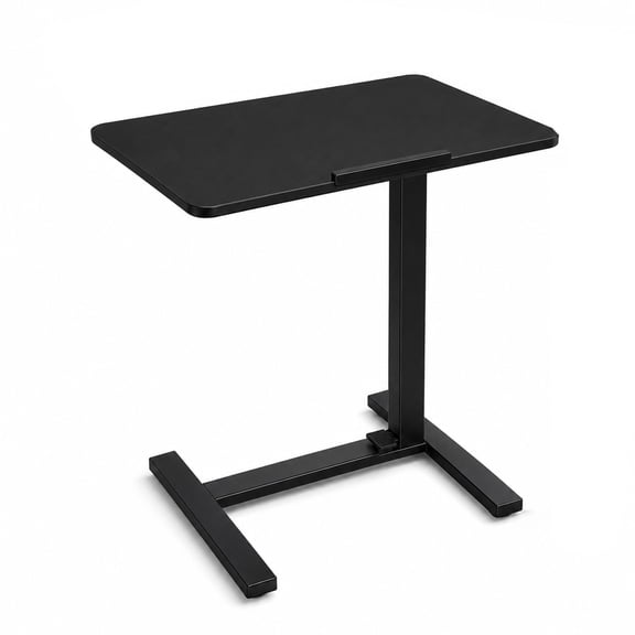 Alvantor Adjustable Overbed Table with Wheels, Portable Standing Cart & Laptop Desk, Ideal for Bed, Couch, Wheelchair